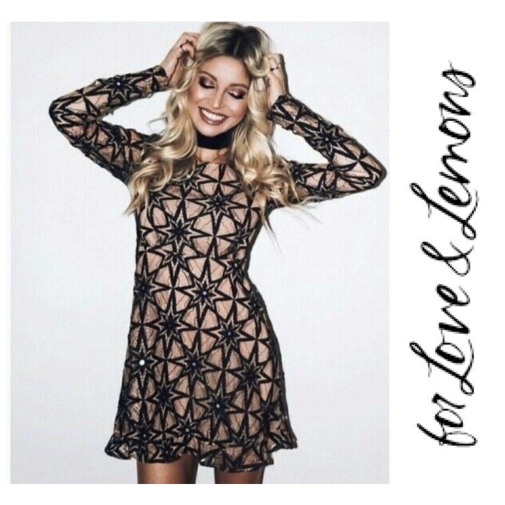 For Love & Lemons Metz Star Party Dress